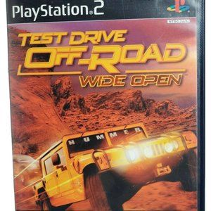 Test Drive Off-Road: Wide Open (Sony PlayStation 2, 2001) With Manual